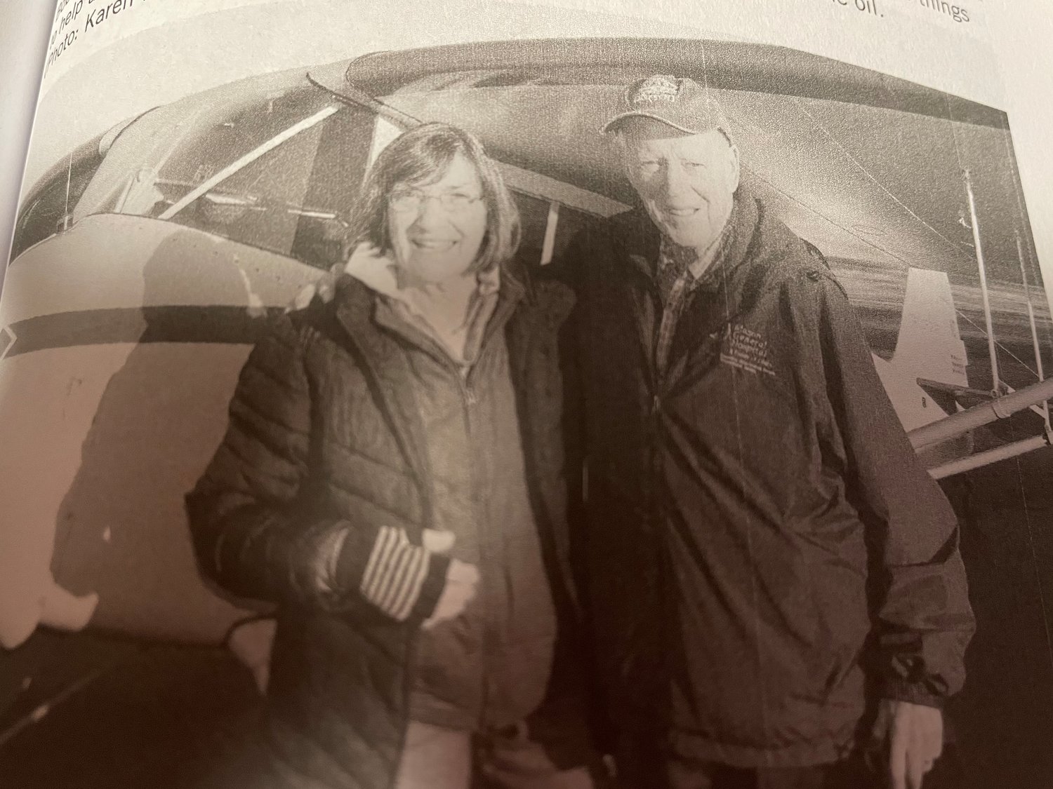 Jim and Karen Reynolds flew from sea to shining sea in 2017.